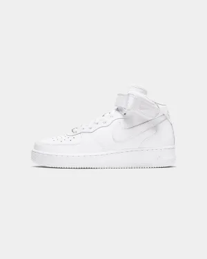 Nike Women's Air Force 1 '07 Mid White/White