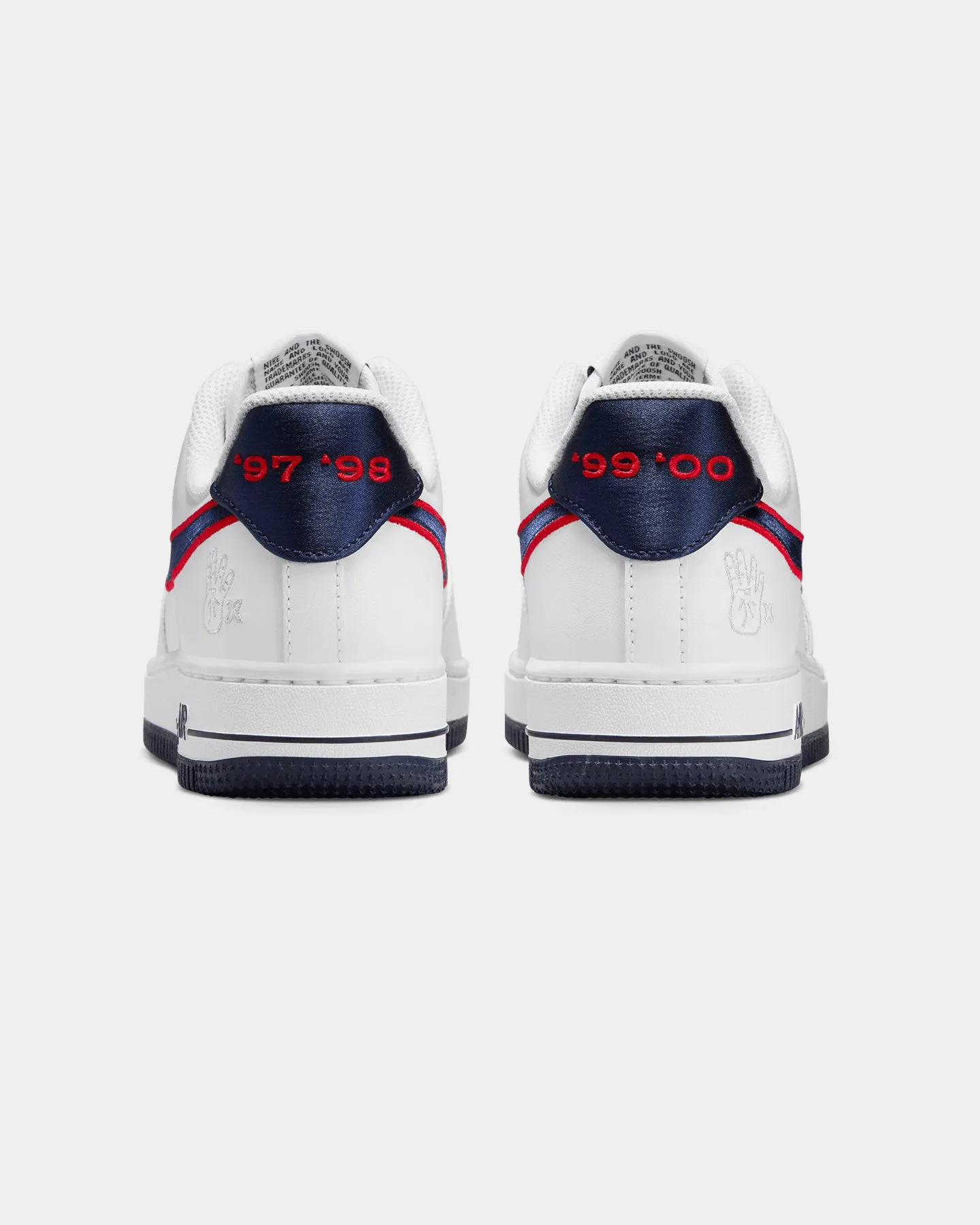 Nike Women's Air Force 1 '07 "Houston Comets Four-Peat" White/Obsidian/University Red