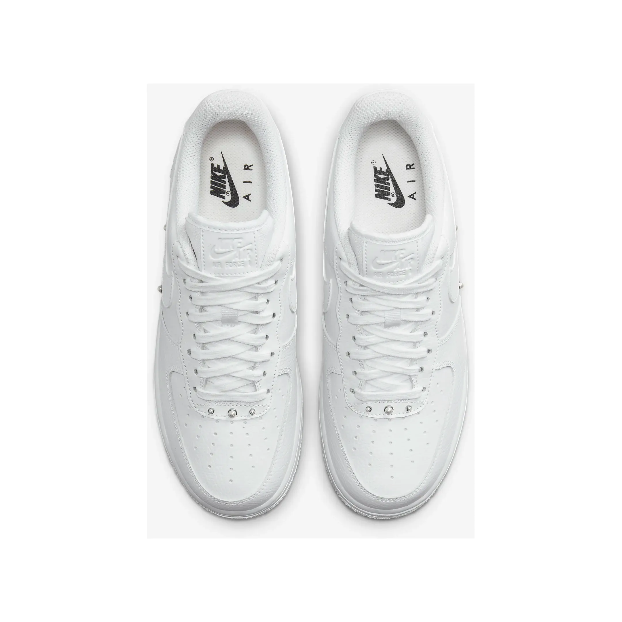 Nike Women's Air Force 1 '07 SE Shoes - White / Metallic Silver / Black