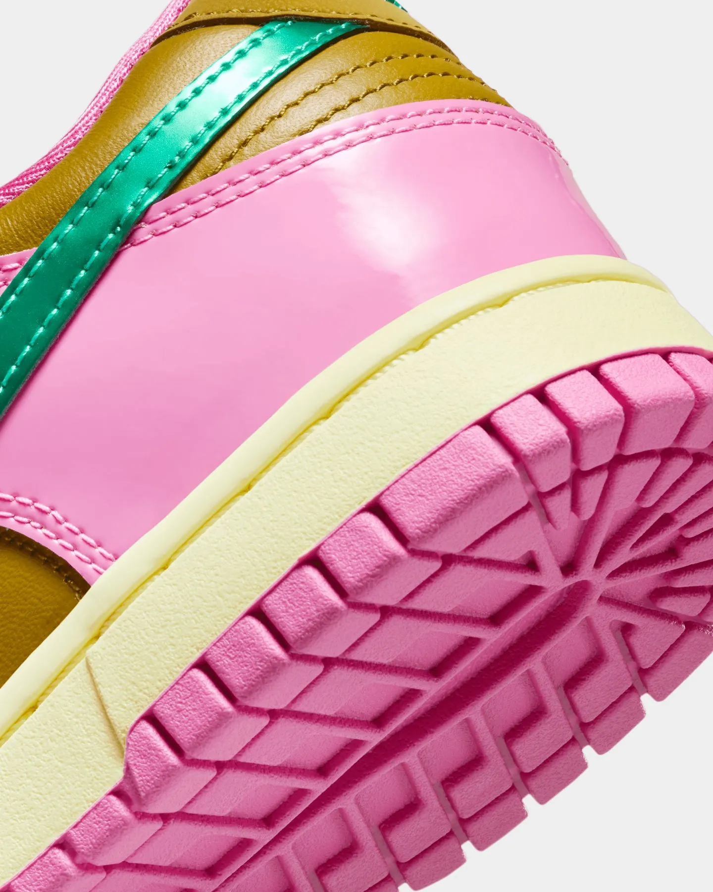 Nike Women's Dunk Low QS "Parris Goebel" Playful Pink/Multi Colour Bronzine