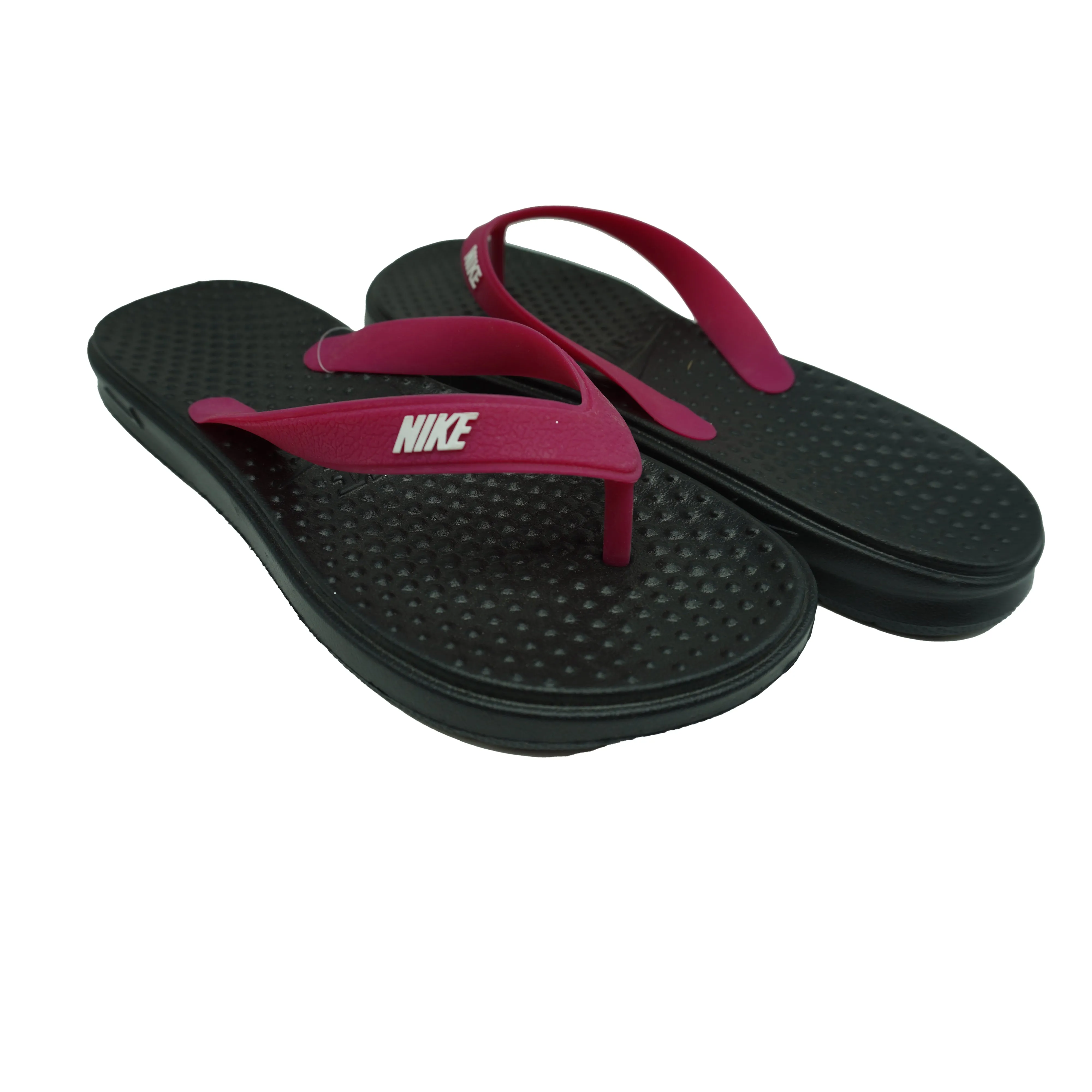 Nike Women's Solay Thong Sport Sandal Pink Black