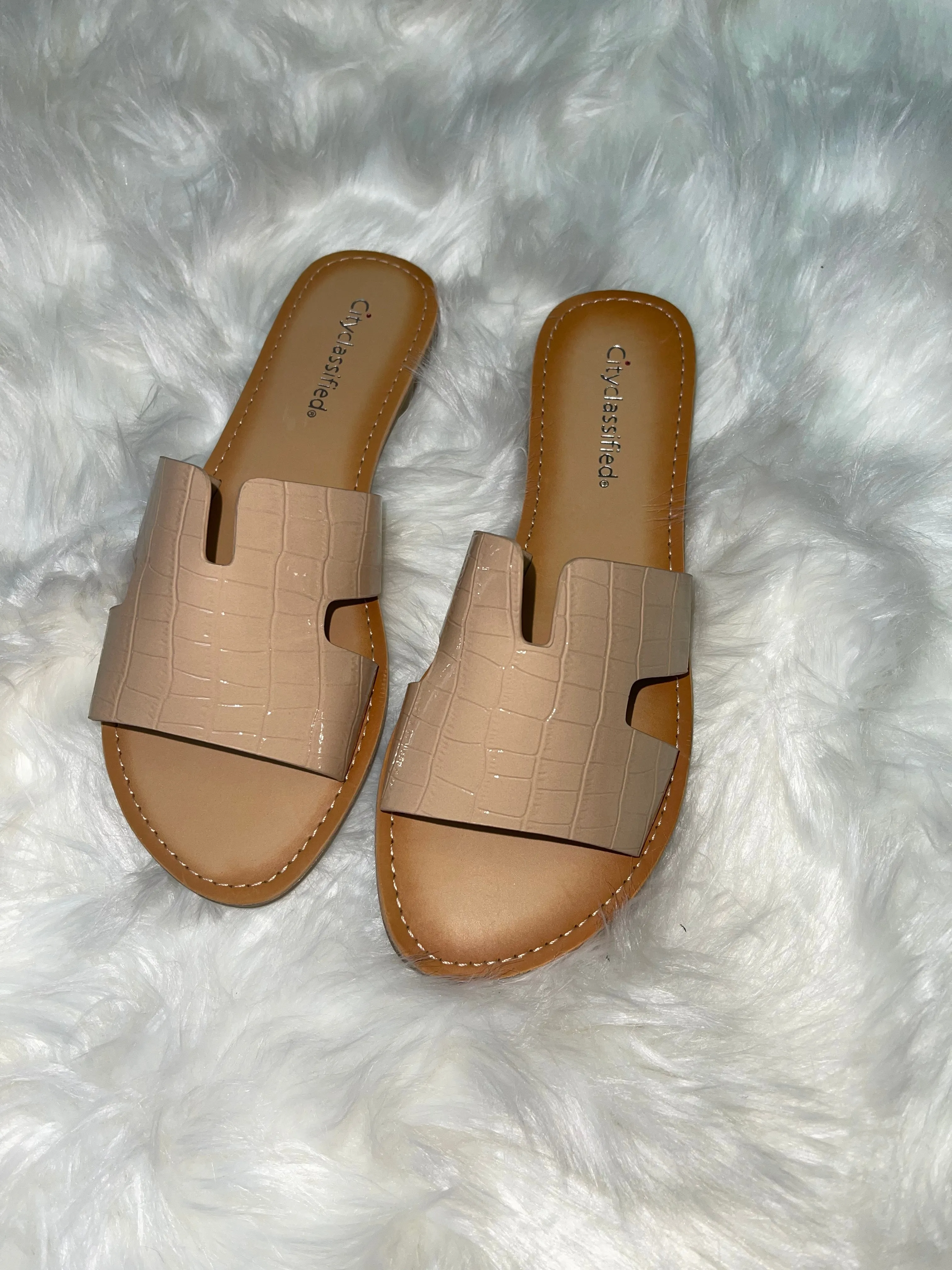 Nude Sandals