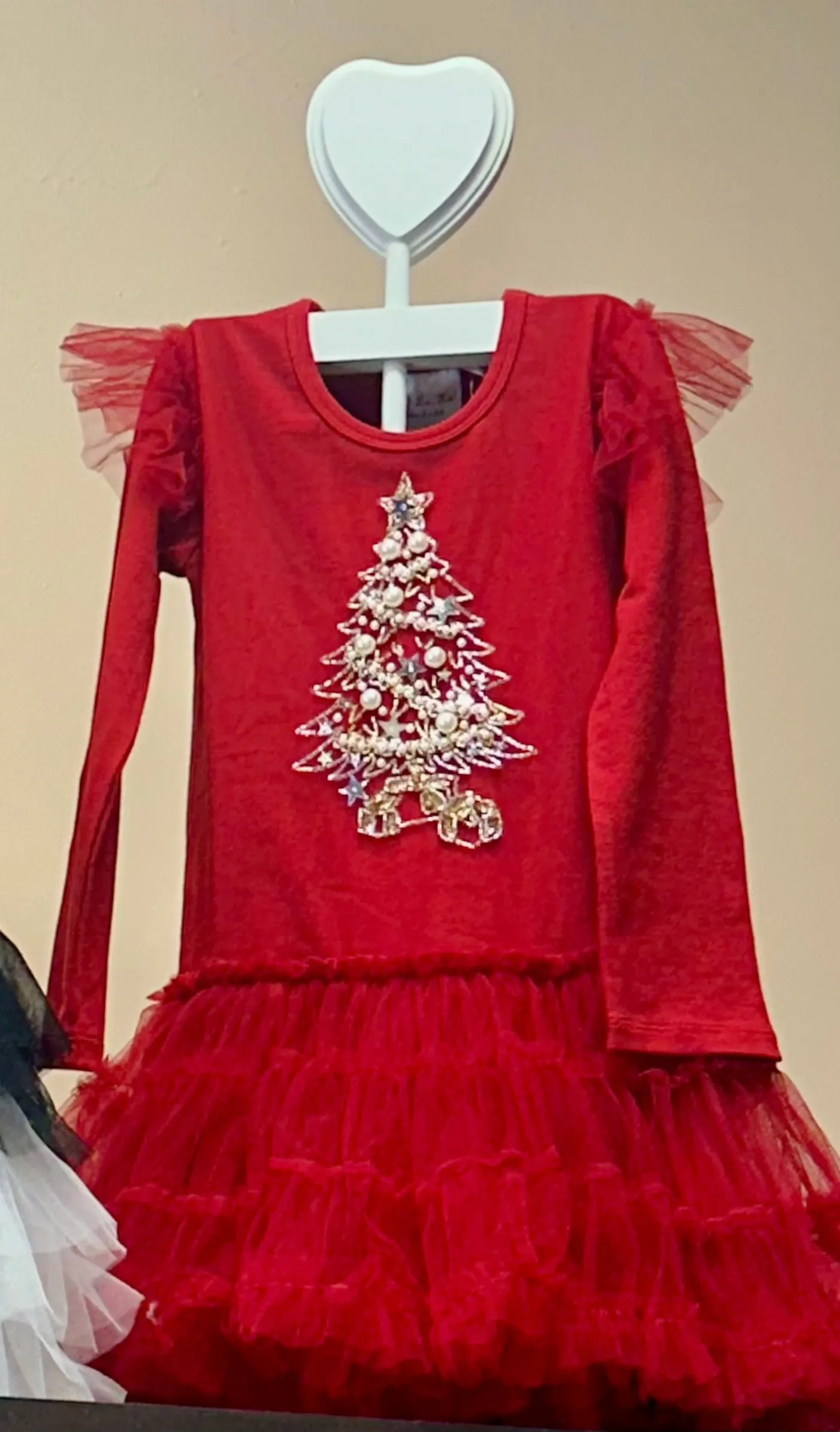 Ooh La La Couture Holiday Red Jingle Ball Tutu Dress