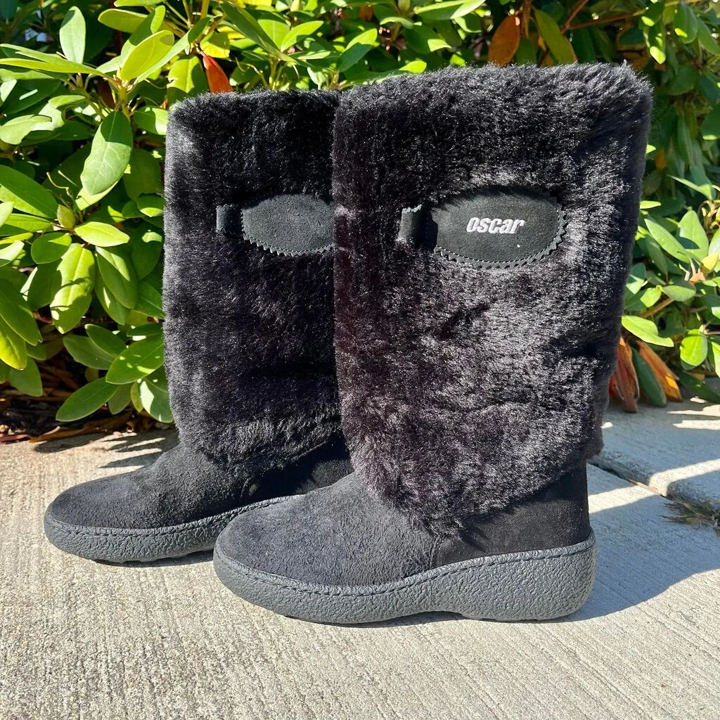 Oscar Sport Faux Fur Boots - Size 36