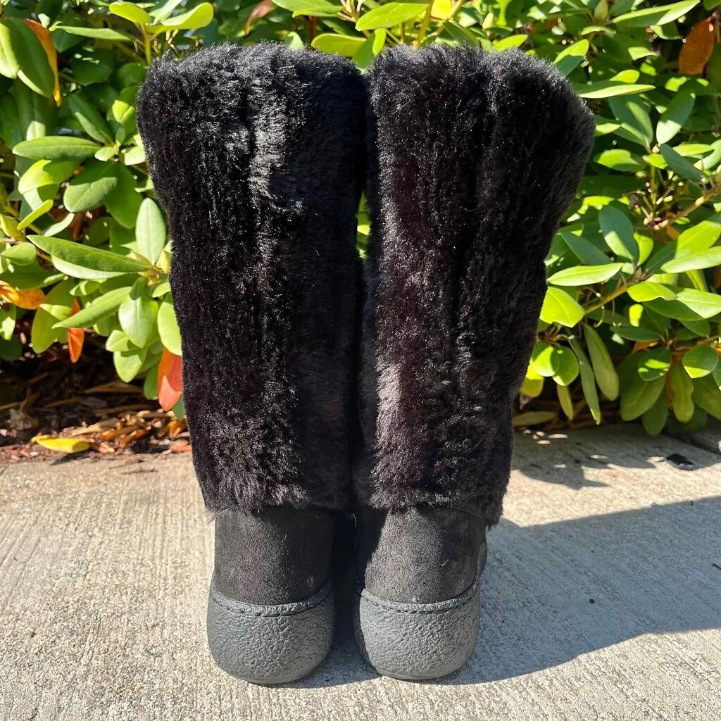 Oscar Sport Faux Fur Boots - Size 36