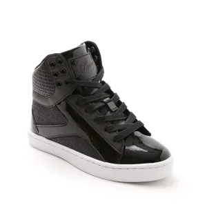 PASTRY POP TART HIGH-TOP SNEAKER - METALLIC BLACK