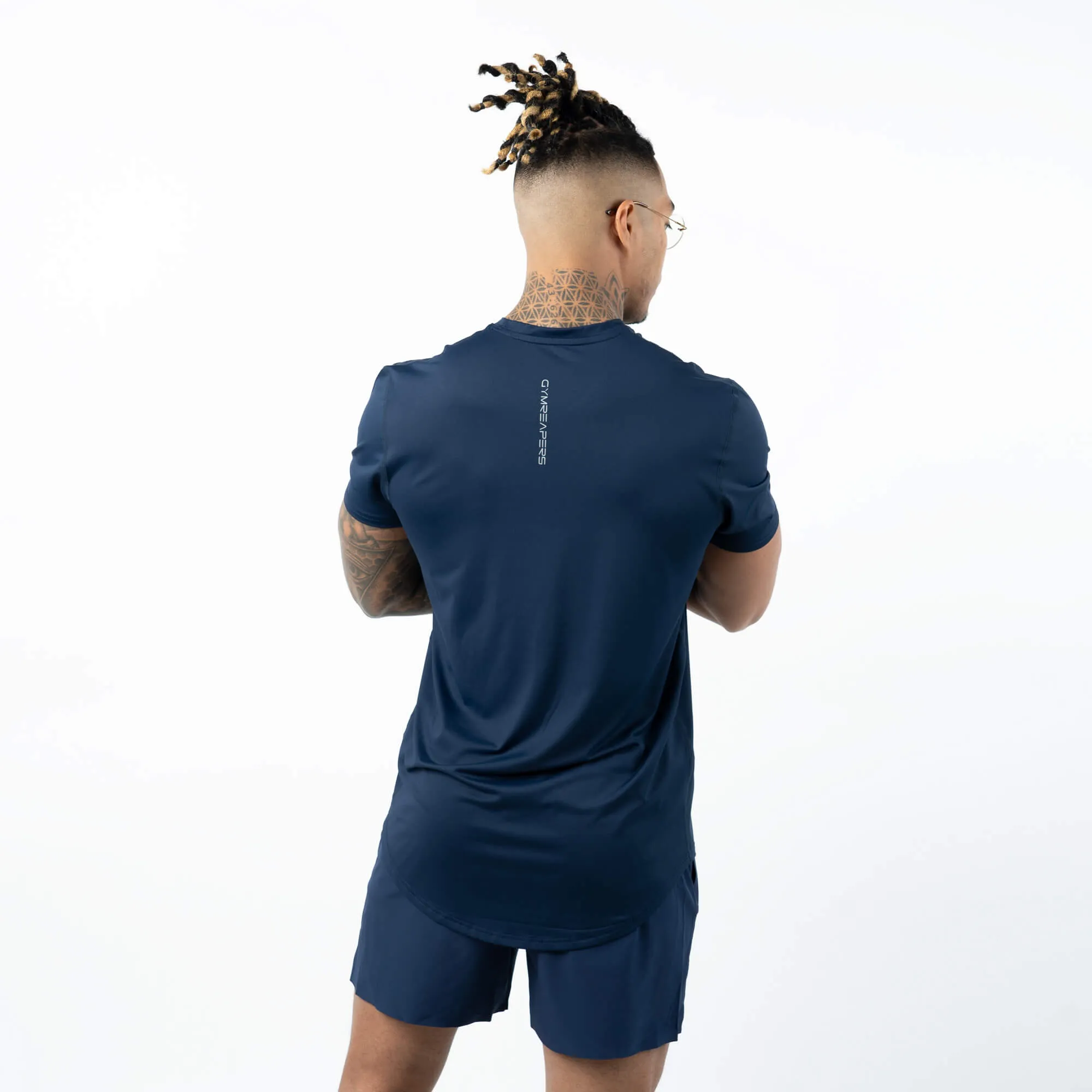 Performance Short Sleeve Shirt - Navy