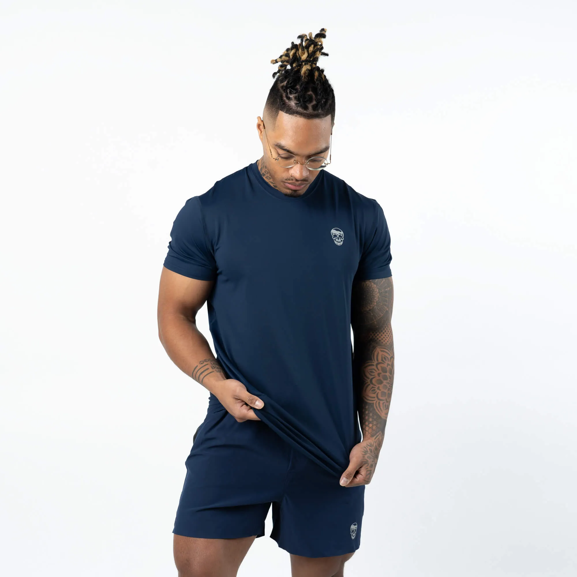 Performance Short Sleeve Shirt - Navy