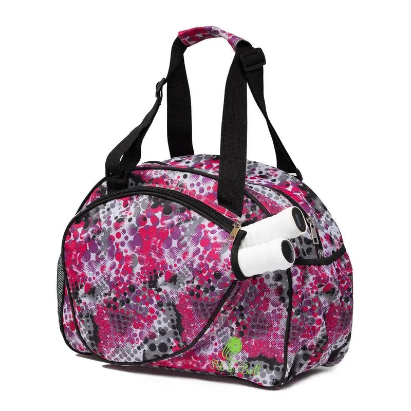 Pik'le'Ball Pickleball Tote - Pink Dot