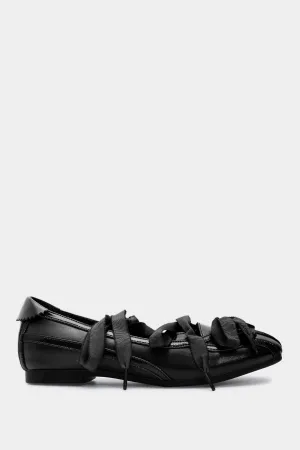 Play Ball Flats - Black