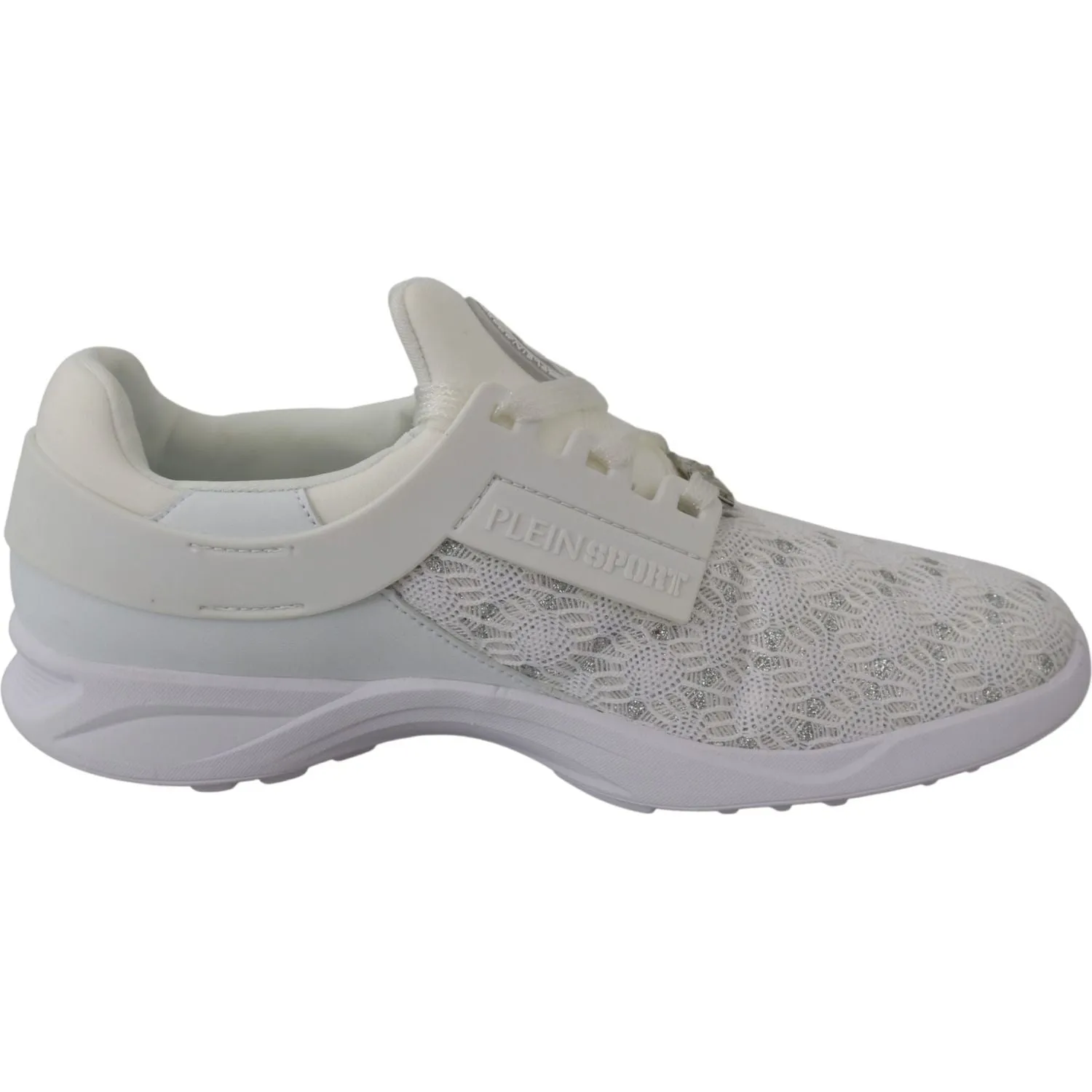 Plein Sport Sleek White Runner Beth Sport Sneakers