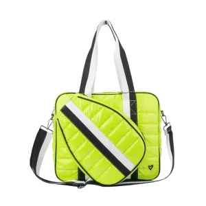 preneLOVE Pickleball Puffer Bag - Neon