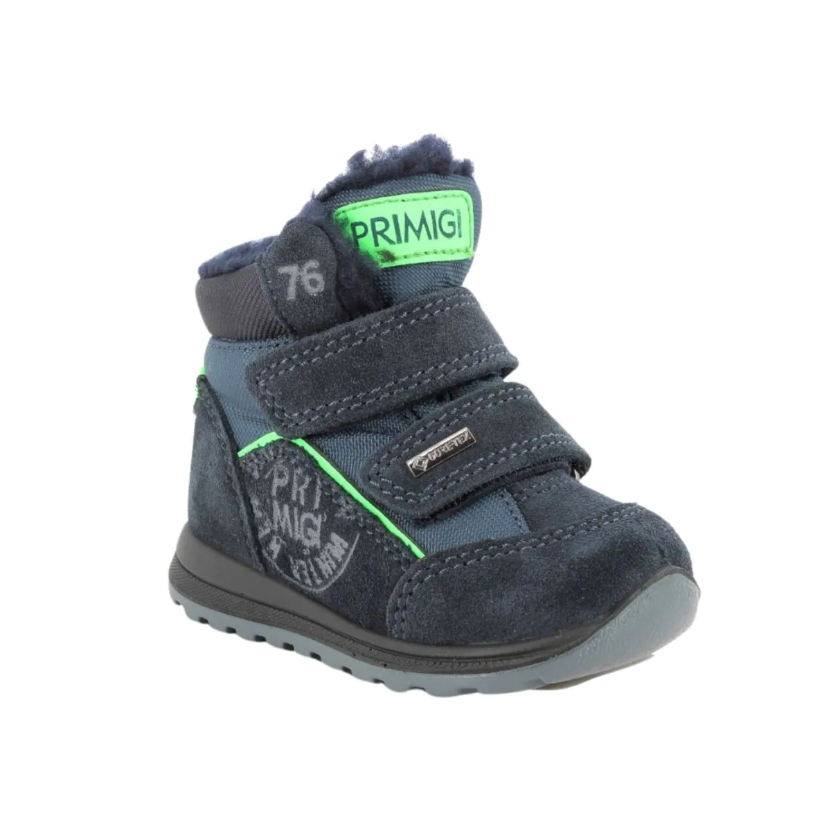 Primigi Toddler's Navy/Green Gore-Tex Boot