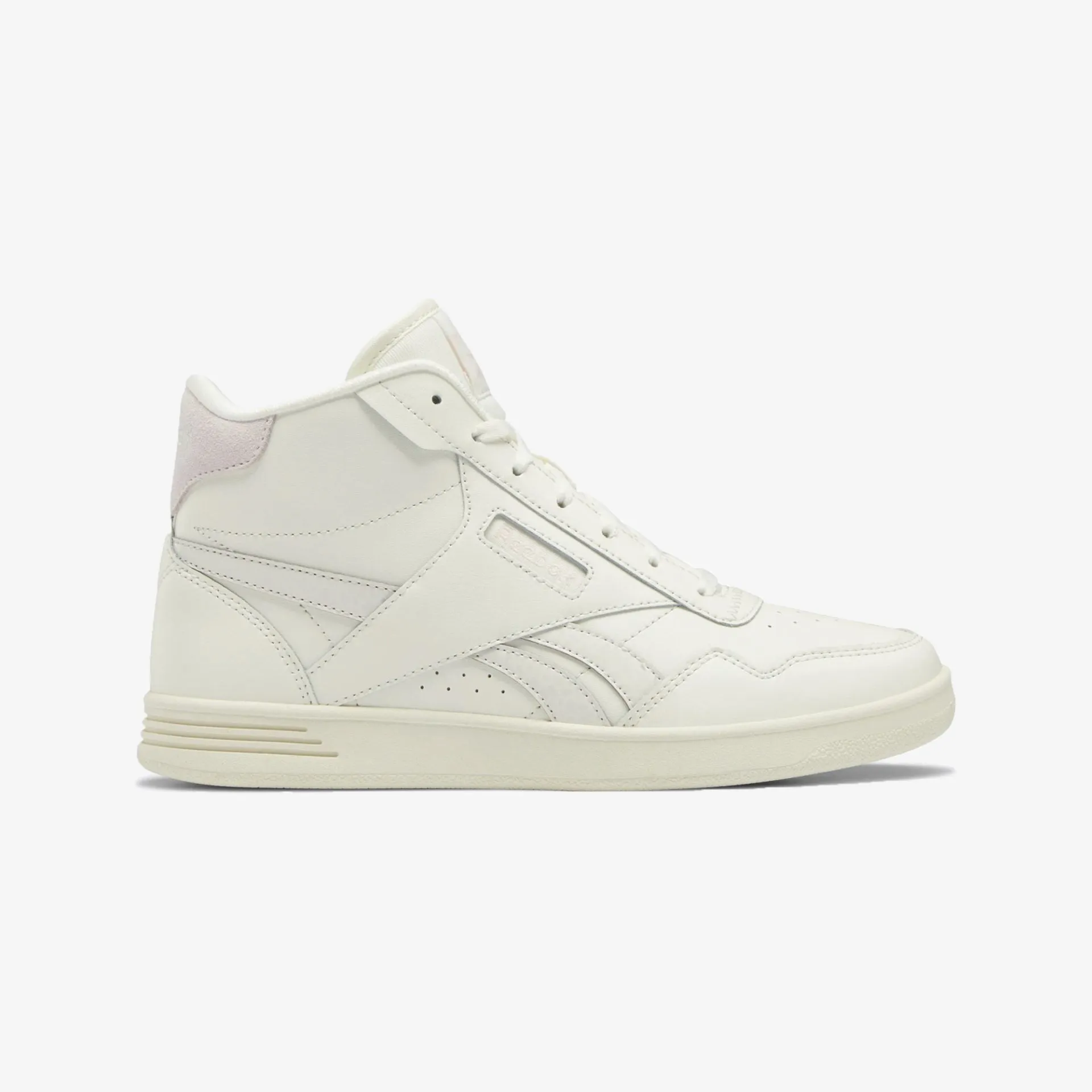 Reebok | CLUB HIGH TOP  { CHALK / PORCELAIN PINK