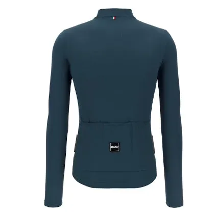 Santini Men's Sensation Long Sleeve Summer Jersey - Teal