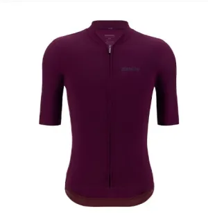 Santini Men's Sensation Summer Jersey - Burgundy