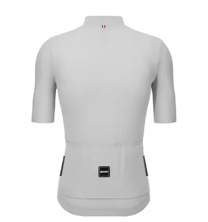 Santini Men's Sensation Summer Jersey - Silver