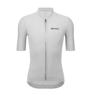 Santini Men's Sensation Summer Jersey - Silver