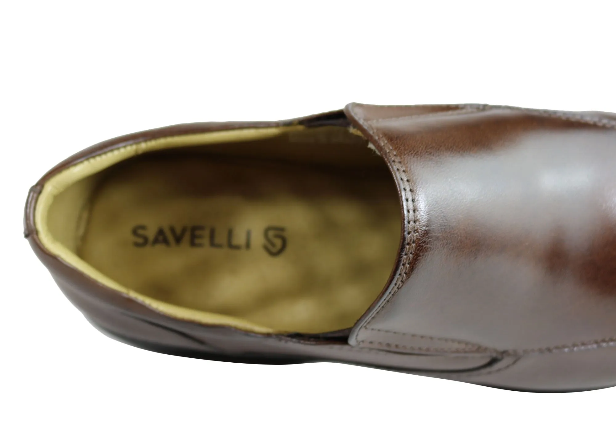 Savelli Willis Mens Massage Ball Comfort Dress Shoes Made In Brazil