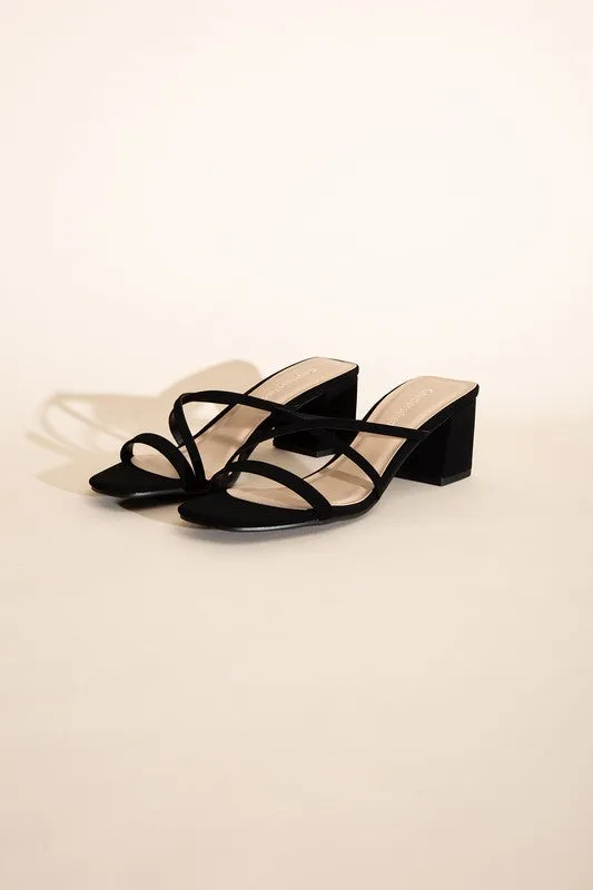 Selena Mule Sandal Heels