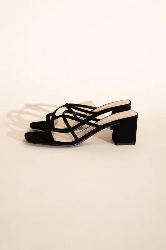 Selena Mule Sandal Heels