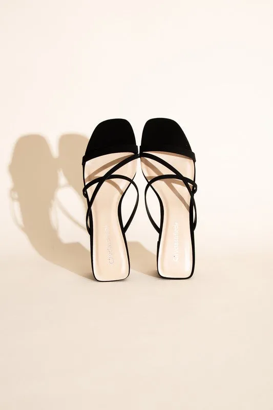 Selena Mule Sandal Heels