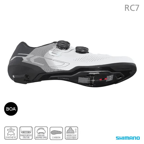 Shimano SH-RC702 Road Shoes - White