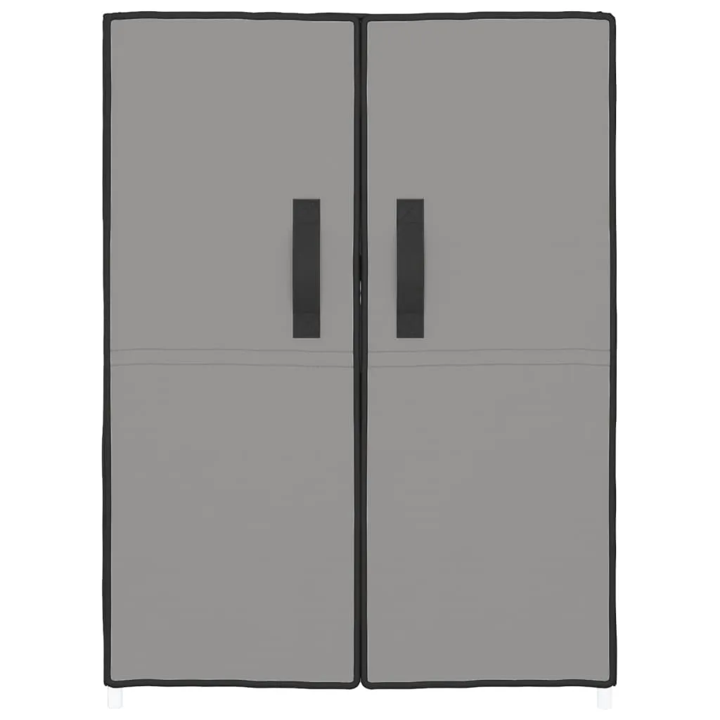 Shoe Cabinet Grey 60x28x90 cm Fabric