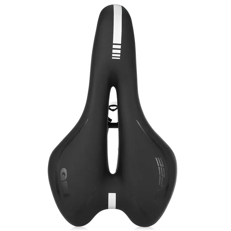 Silicone Bicycle Seat Mountain Bike Saddle Seat Cushion Comfortable Bicycle Accessories Equipment(Black)