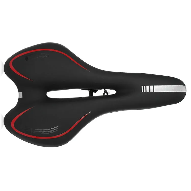 Silicone Bicycle Seat Mountain Bike Saddle Seat Cushion Comfortable Bicycle Accessories Equipment(Red)