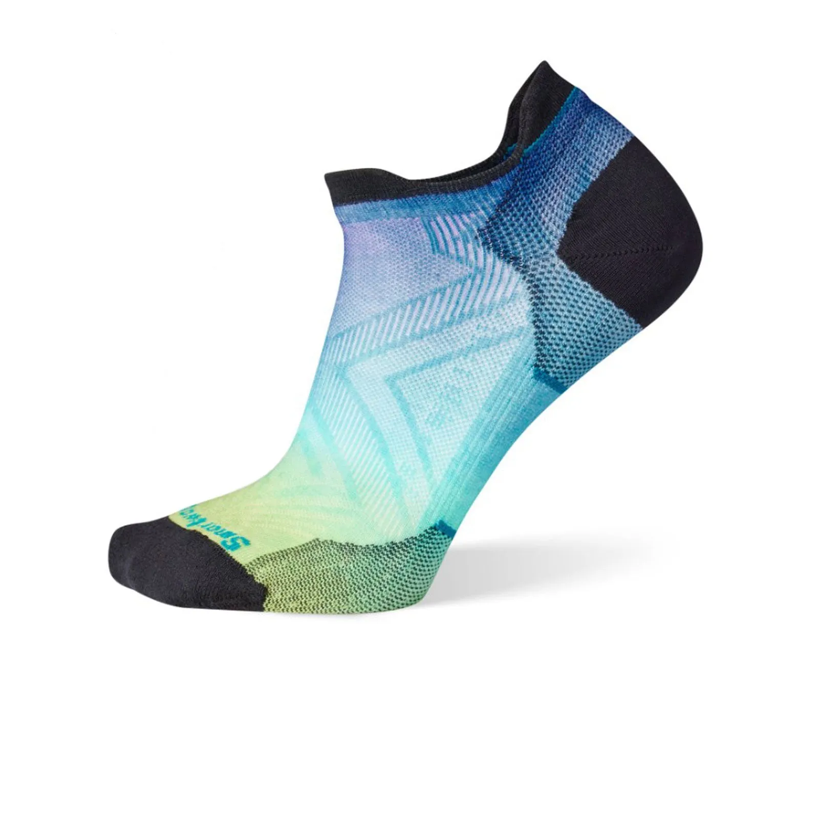 Smartwool Run Zero Cushion Ombre Print Low Ankle Sock (Women) - Capri