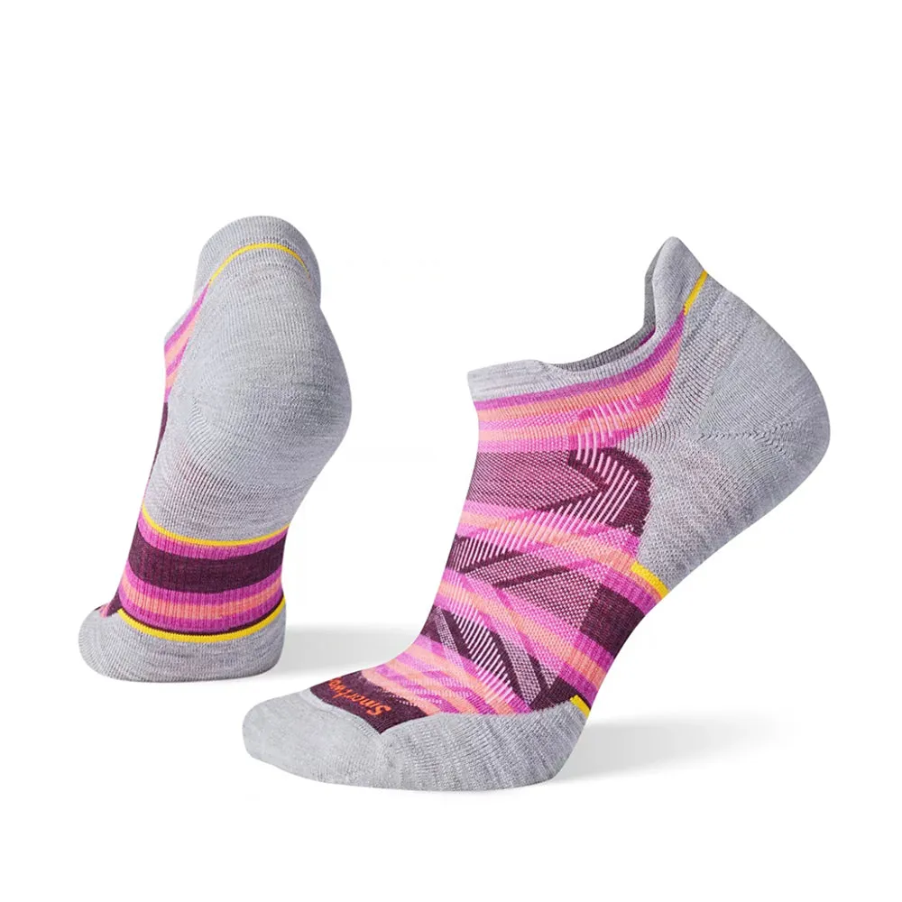 Smartwool Women's Run Targeted Cushion Low Ankle Socks - Bordeaux