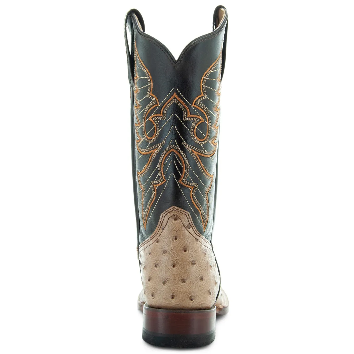 Soto Boots Women's Ostrich Print Cowgirl Boots M8002 Orix