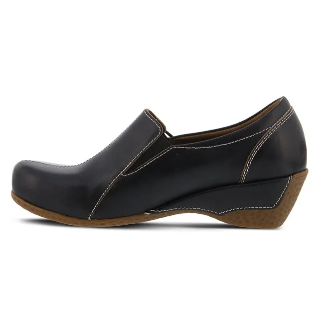 Spring Step Agacia Black Leather (Women's)