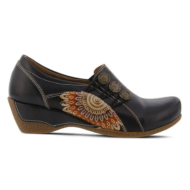 Spring Step Agacia Black Leather (Women's)