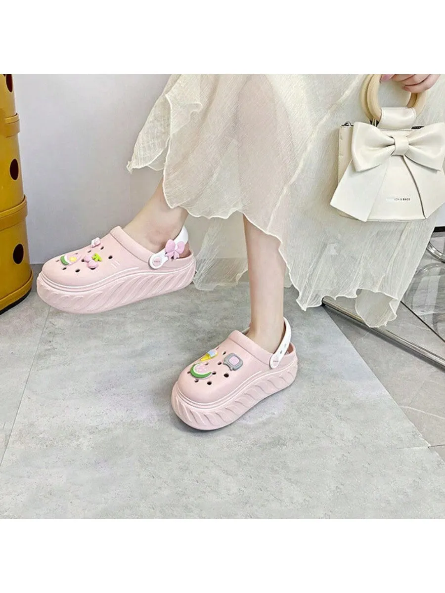 Summer Women's Breathable Hollow Shoes, Anti-Slip Flat Slipper