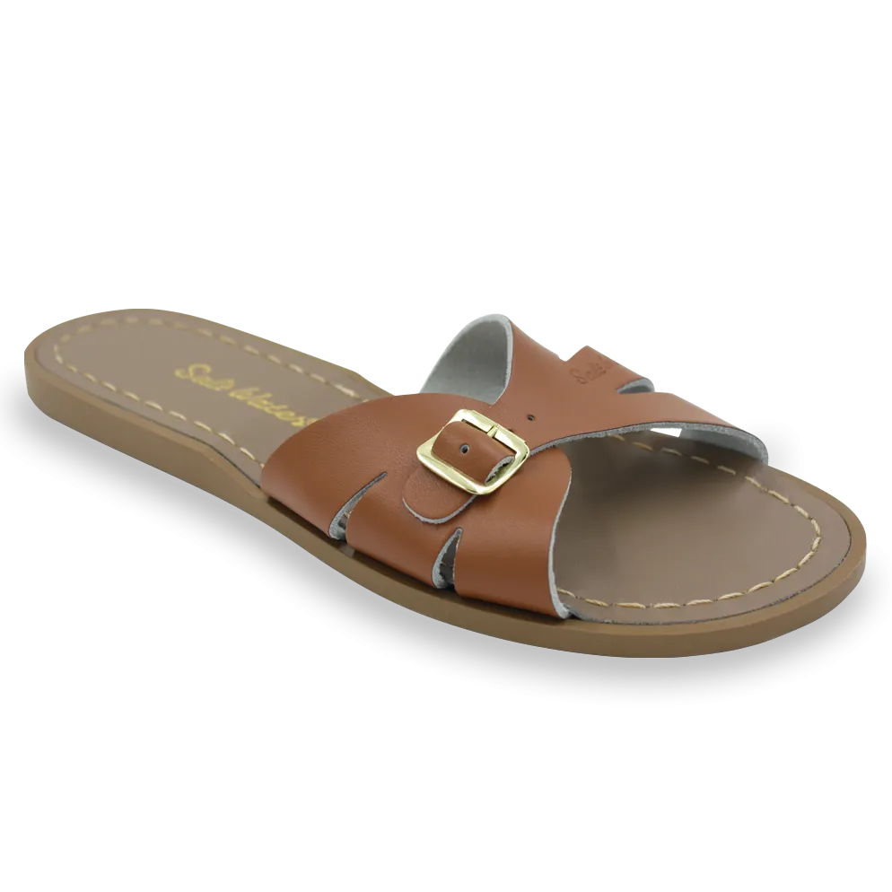 Sun San Saltwater Sandals - Classic Slides in Tan