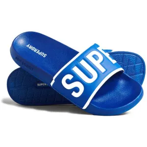 Superdry Mens Code Core Pool Slide Royal/Optic