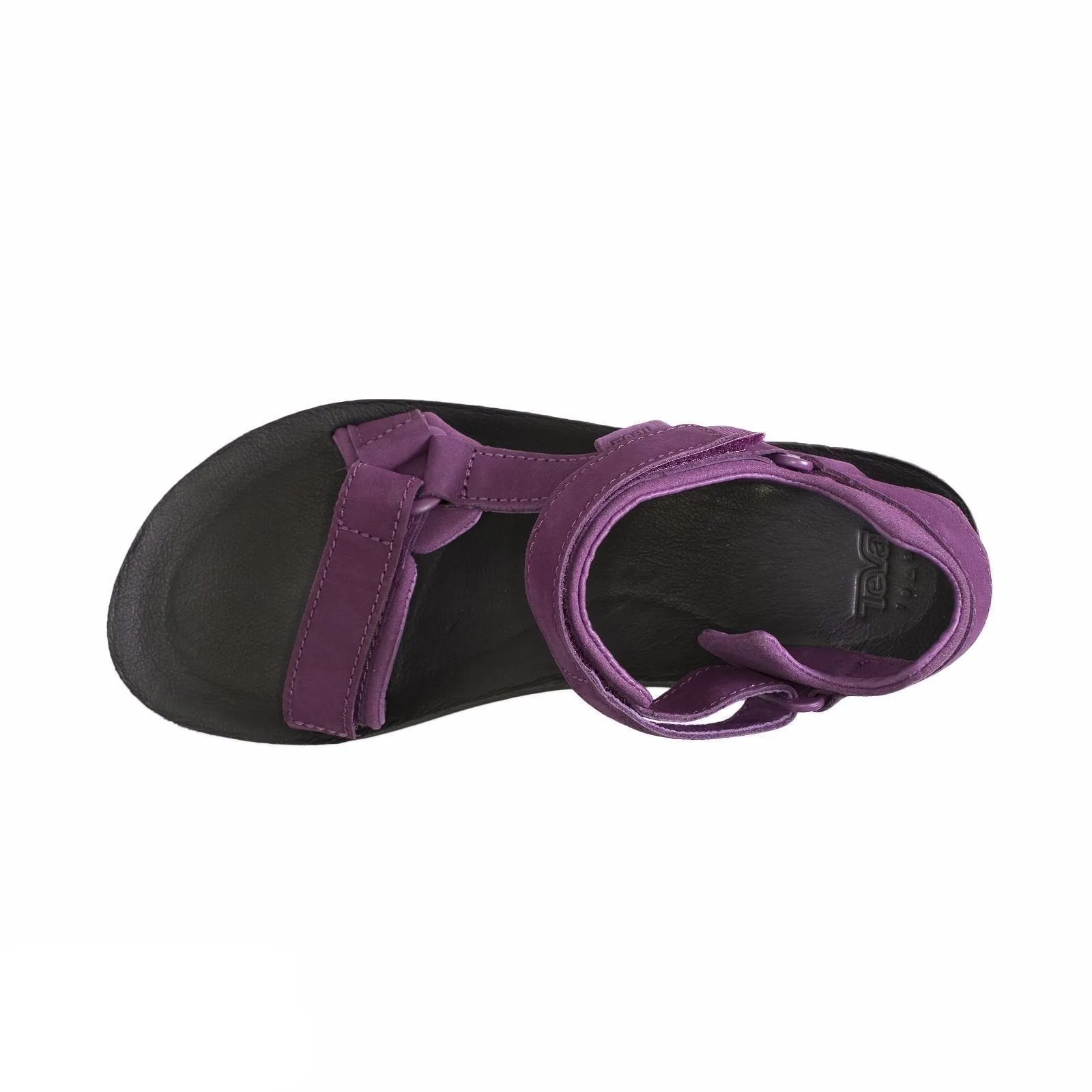 Teva Original Universal Premier Leather Dark Purple Sandals