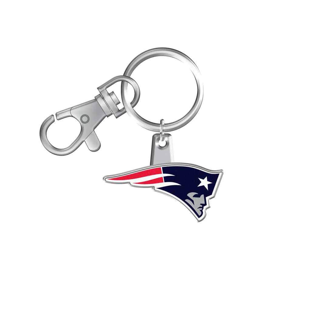 The Sports Vault NFL New England Patriots Logo Keychain