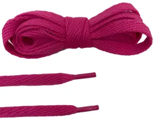 Tipstar Laces Flat Laces In Fuchsia