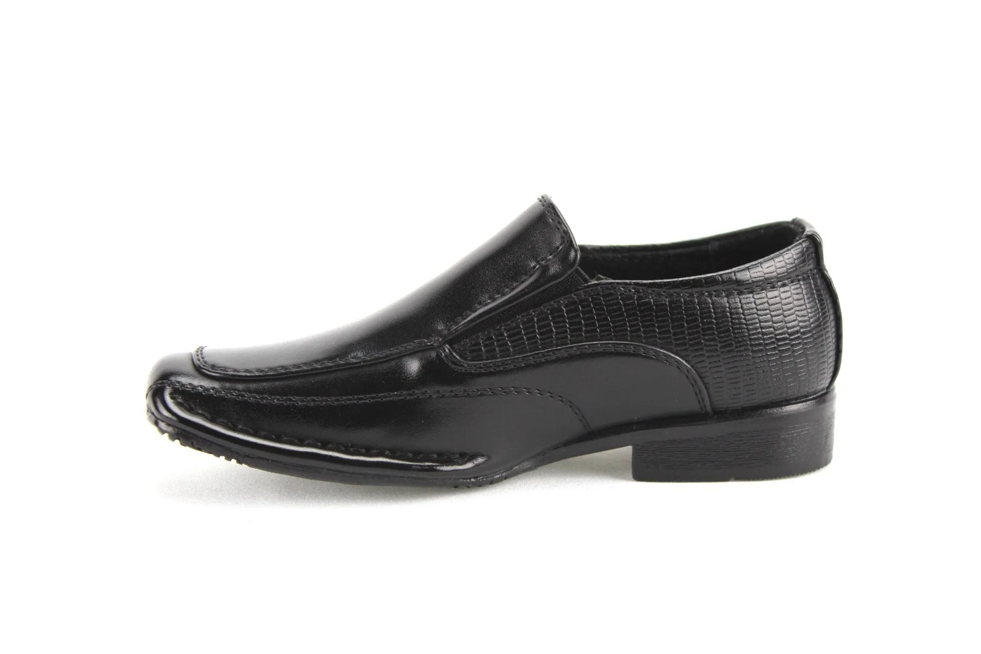 Toddler Boys I-140 Classic Slip On Loafer Dress Shoes