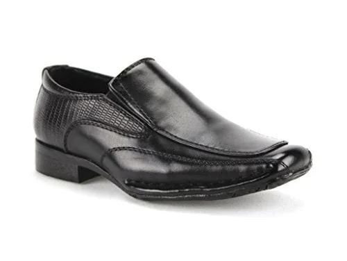 Toddler Boys I-140 Classic Slip On Loafer Dress Shoes