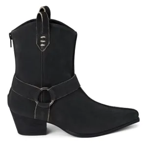 Tombstone Snip Toe Zippered Booties