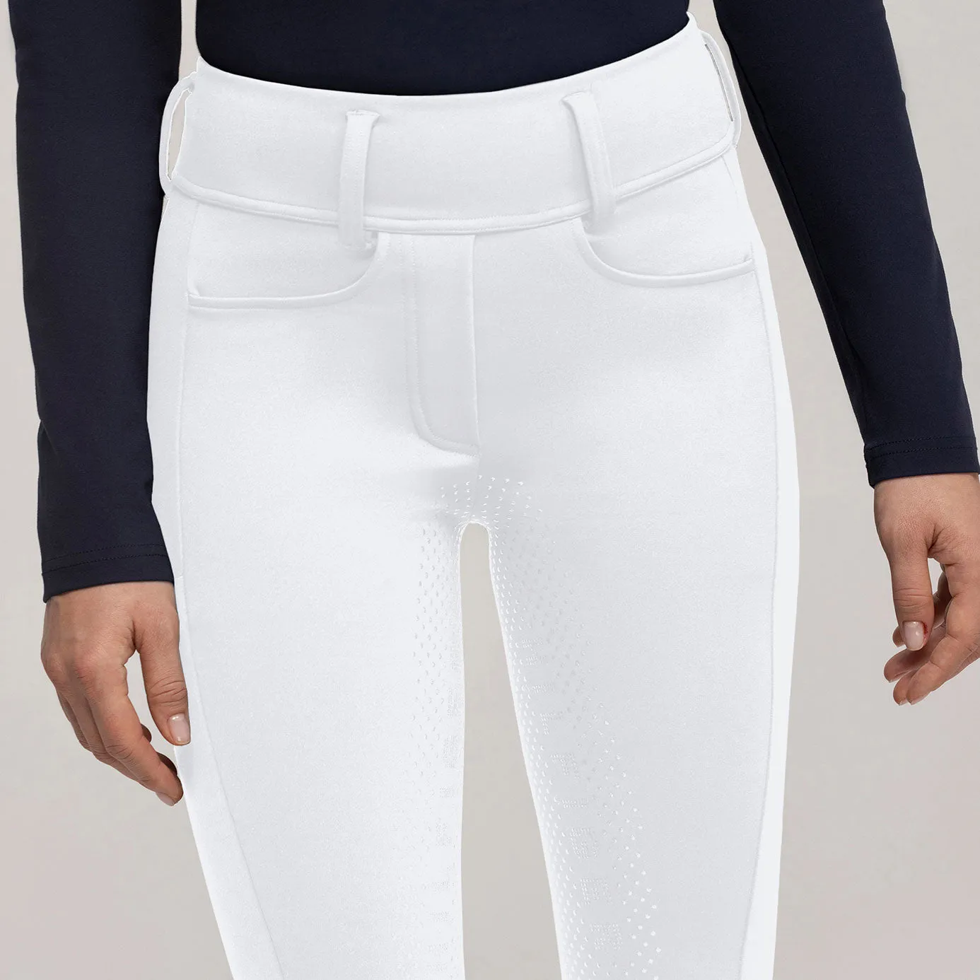 Tommy Hilfiger Vermont Full Grip Breeches - Optic White