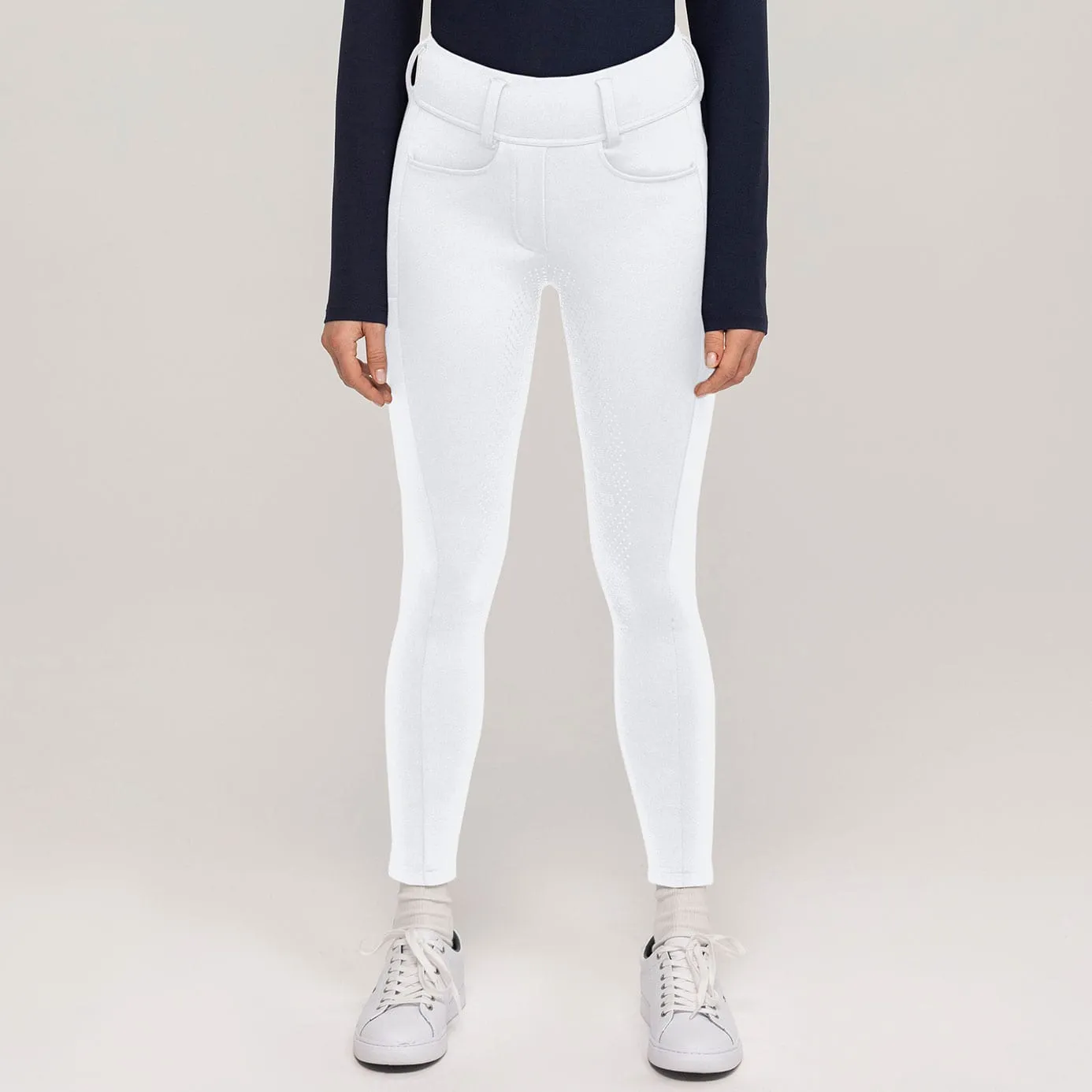 Tommy Hilfiger Vermont Full Grip Breeches - Optic White