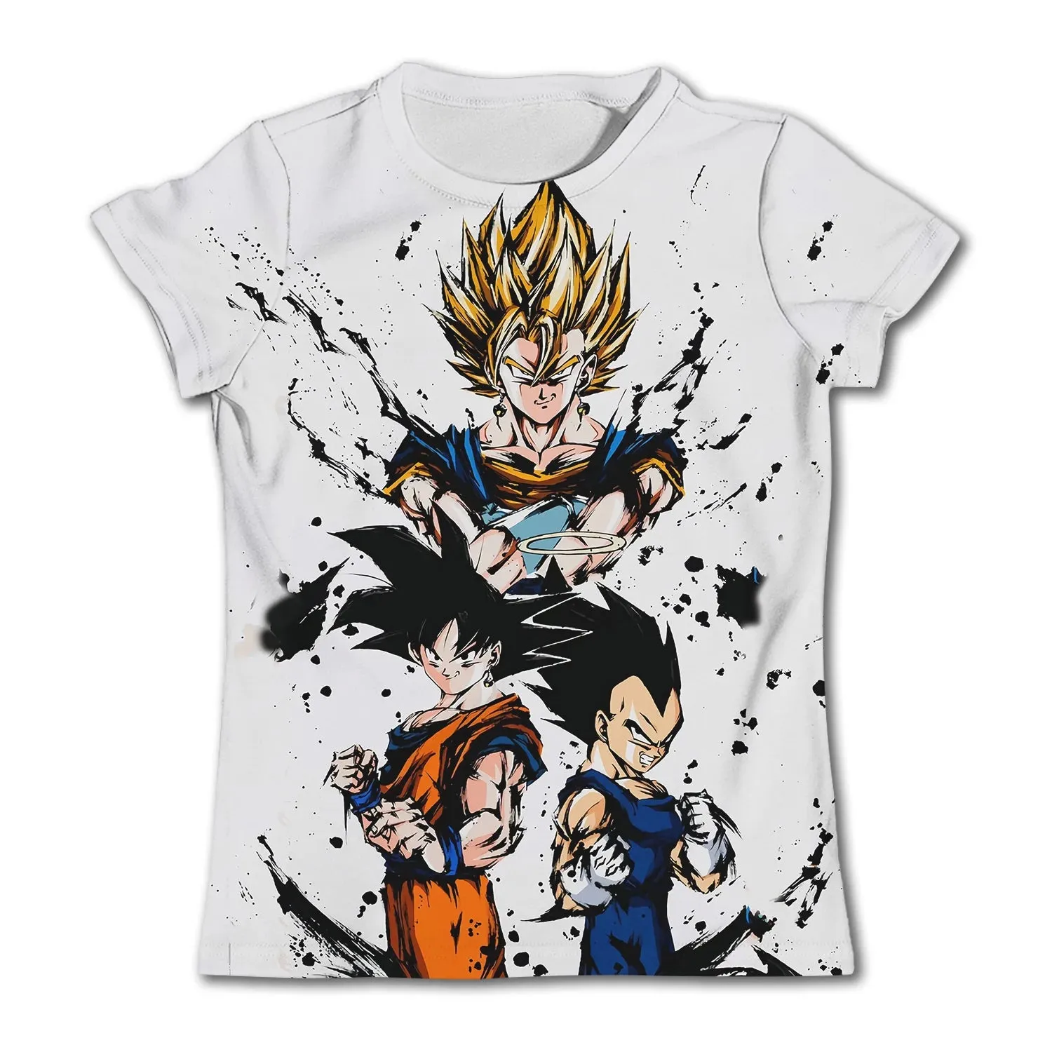 Top Clothes For Children Boys Dragon Ball T-shirt Men's Casual Short Sleeved Anime Cosplay Kids T Shirts Oversized Clothing Tee