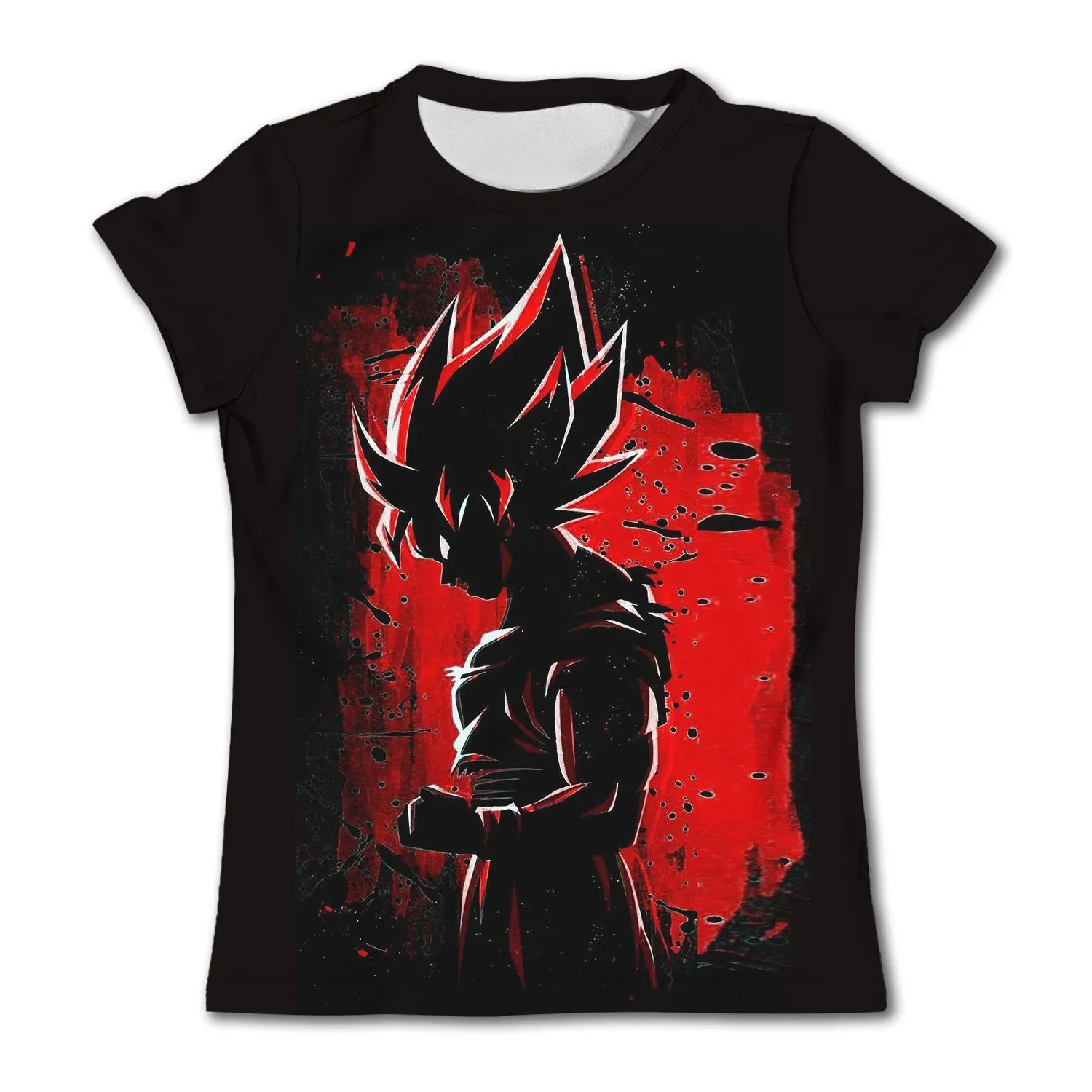 Top Clothes For Children Boys Dragon Ball T-shirt Men's Casual Short Sleeved Anime Cosplay Kids T Shirts Oversized Clothing Tee