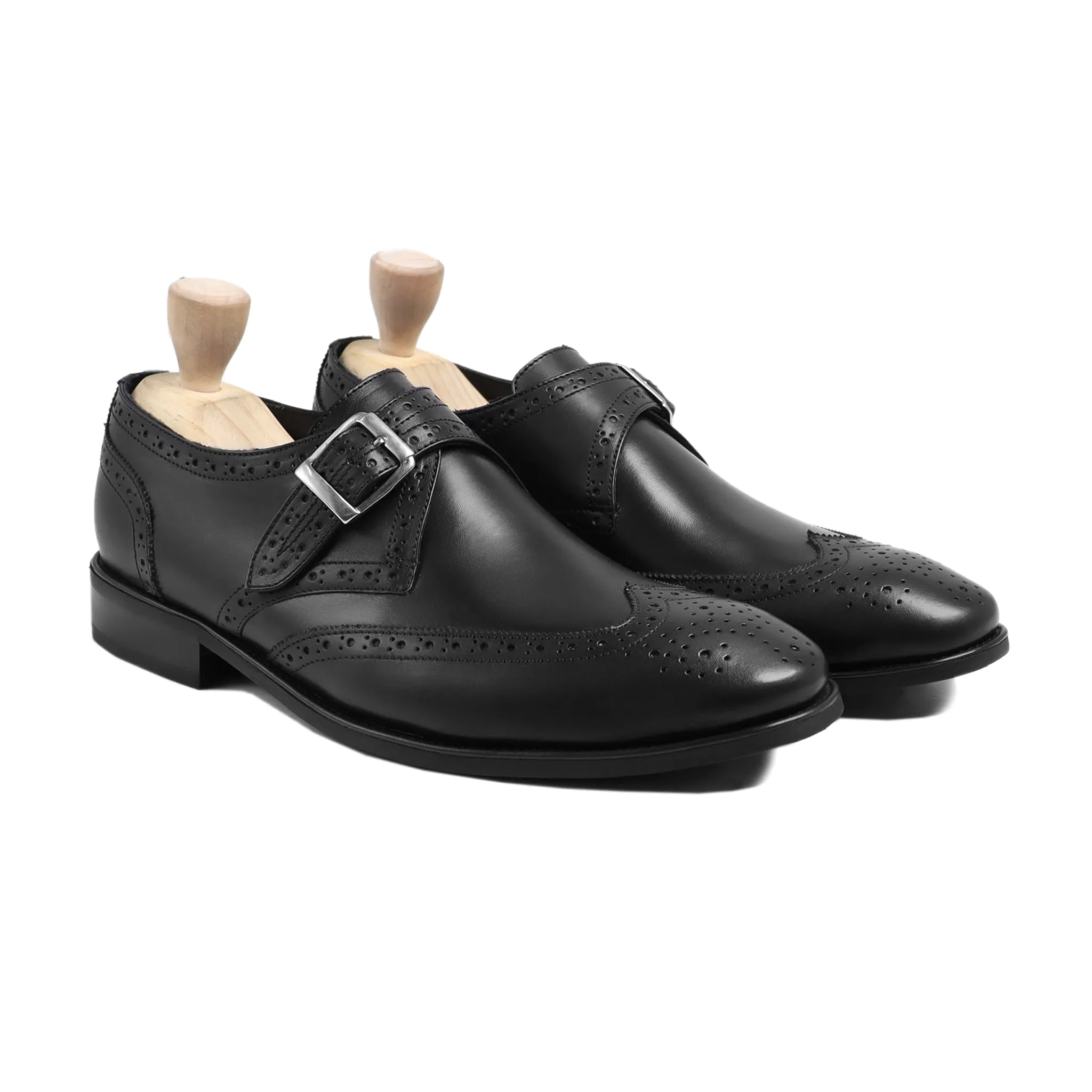 Tucker - Men's Calf Leather Single Monkstrap