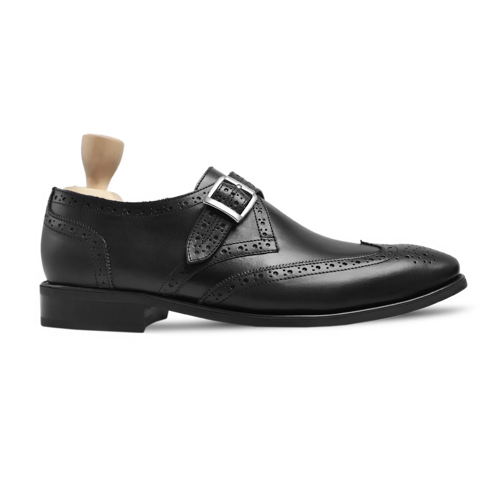 Tucker - Men's Calf Leather Single Monkstrap